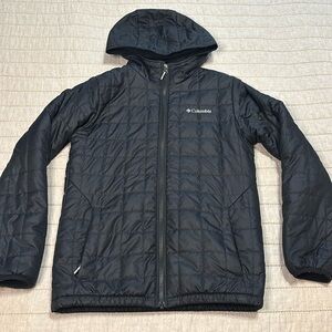 Colombia Kids Black Puffer Jacket